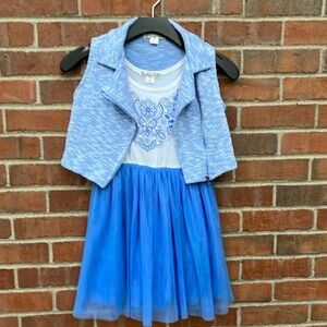 EUC Sz 8 Knitworks 2pc set dress jacket